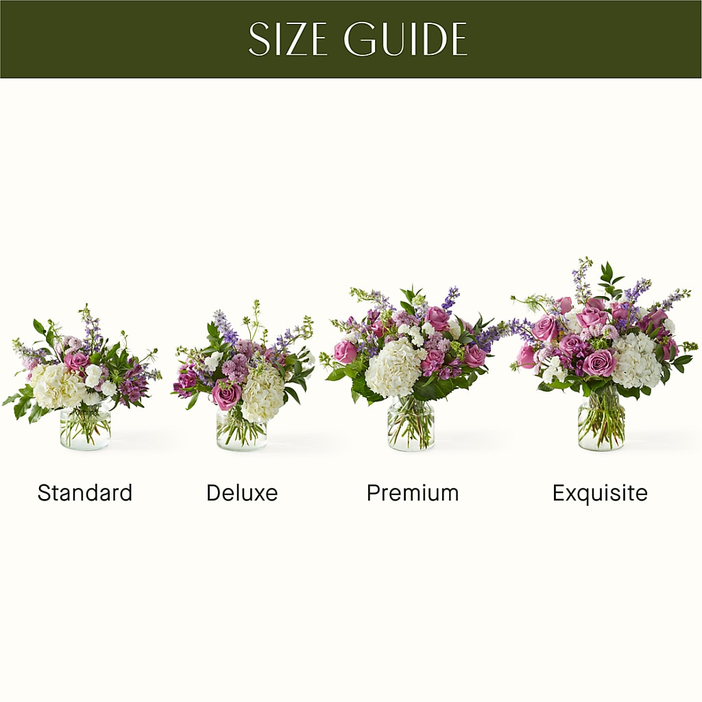 Violet Caress Bouquet – KATHY'S FLOWERS, Adair OK
