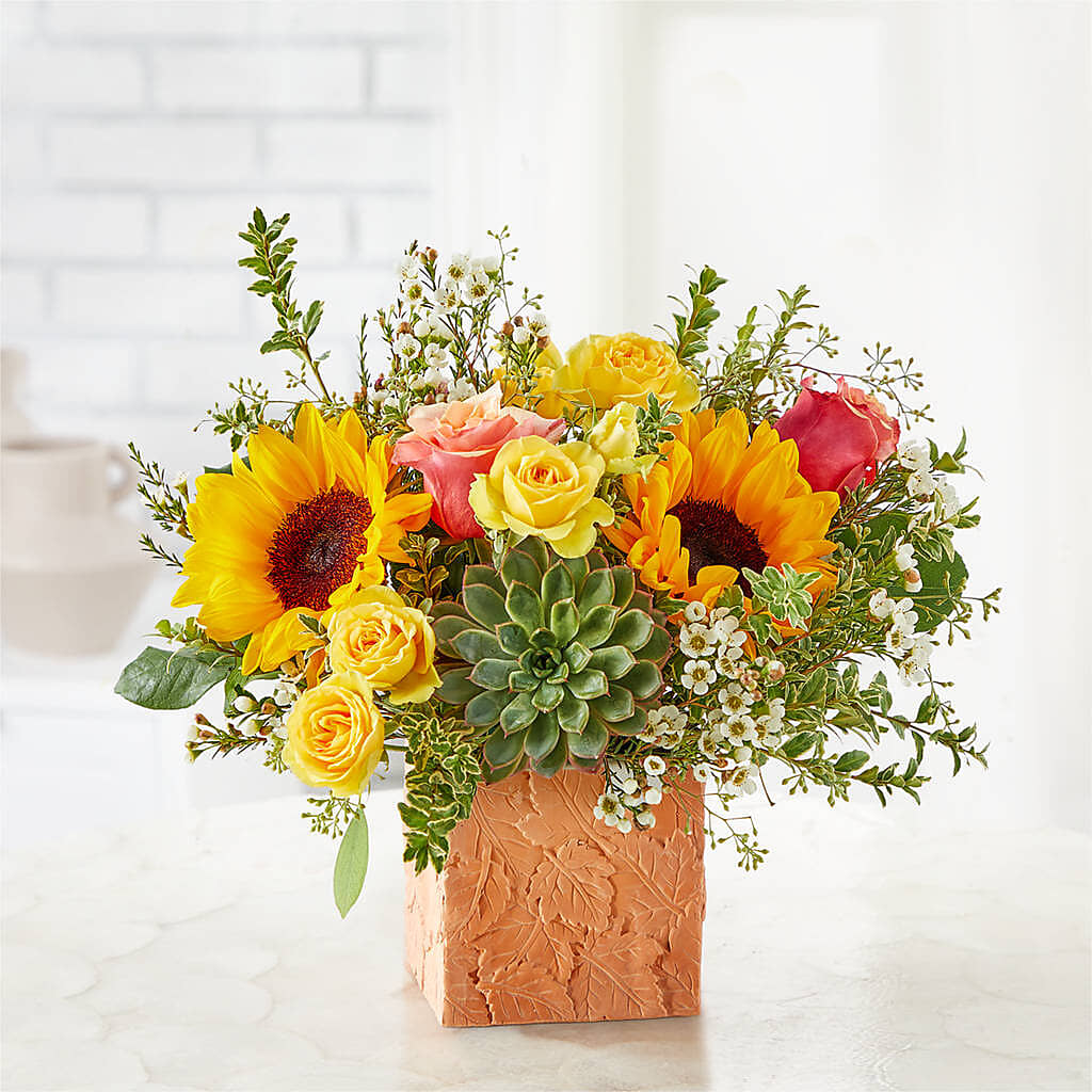 Sunflower Season Bouquet – KATHY'S FLOWERS, Adair OK