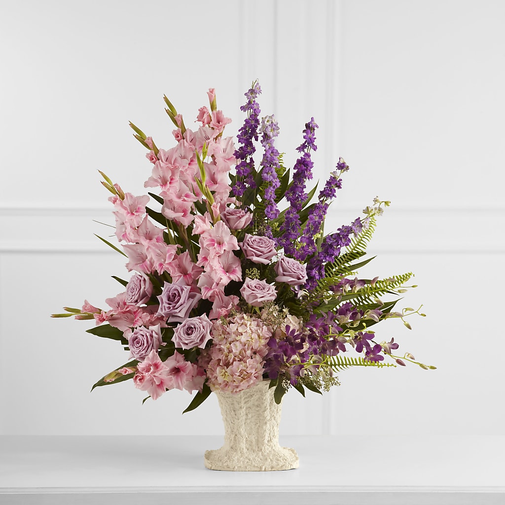 Flowing Garden Arrangement – KATHY'S FLOWERS, Adair OK