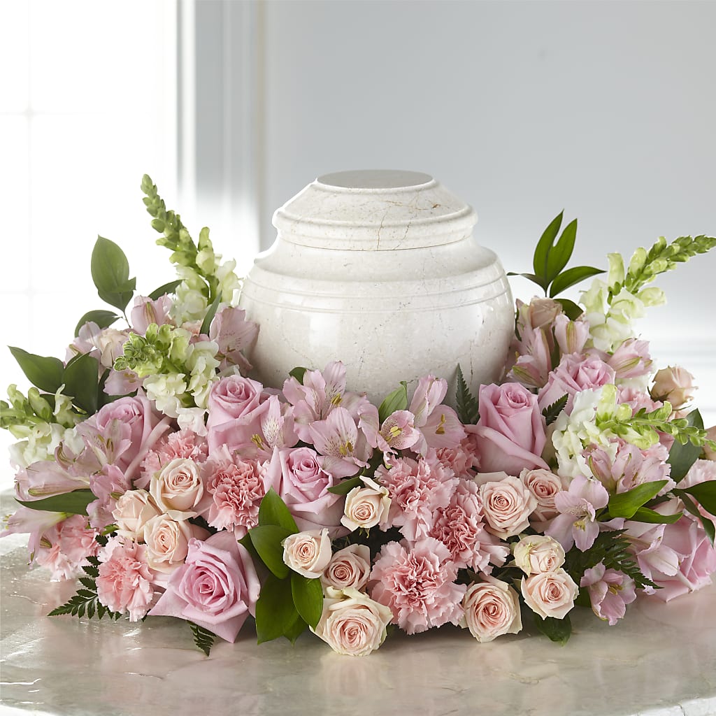 Blooms of Hope Cremation Adornment – KATHY'S FLOWERS, Adair OK
