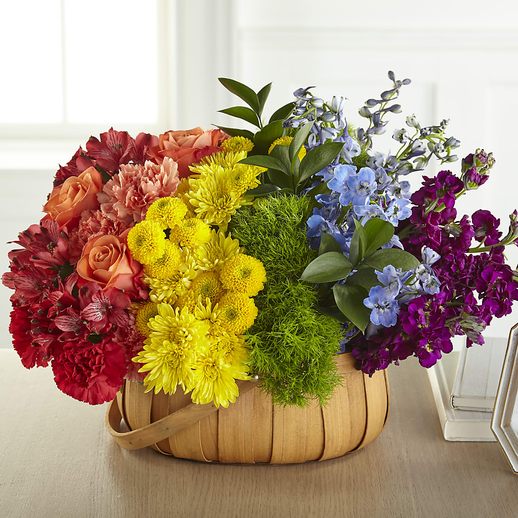 Prideful Basket – KATHY'S FLOWERS, Adair OK