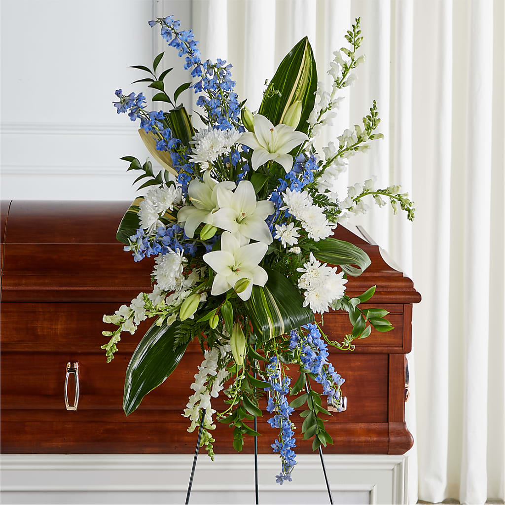 Eternal Impressions Standing Spray – KATHY'S FLOWERS, Adair OK