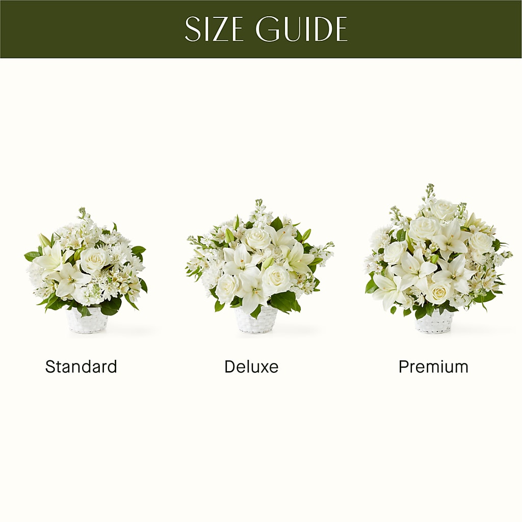 Peaceful Reflections Arrangement – KATHY'S FLOWERS, Adair OK