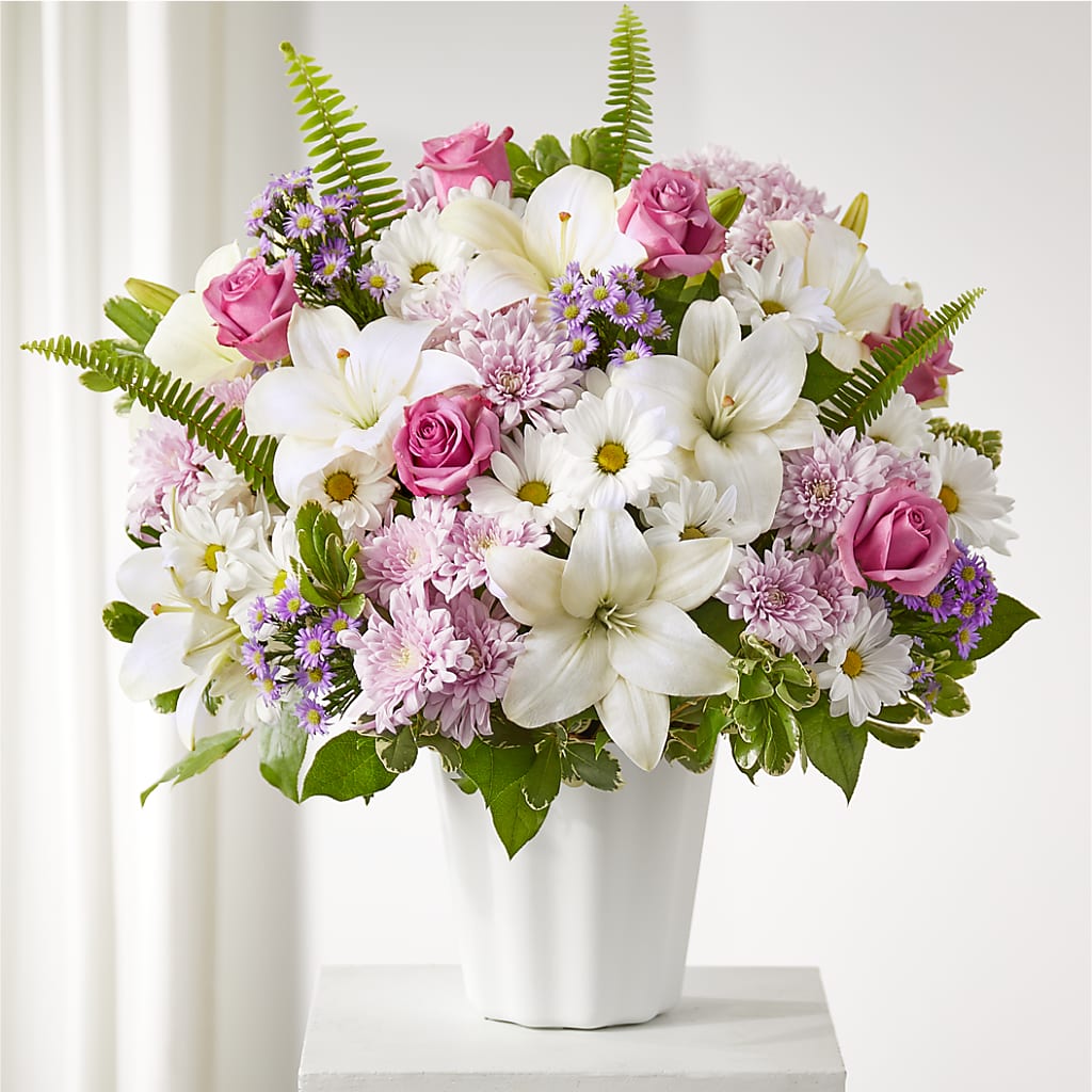 Warmest Thoughts Tabletop Basket – KATHY'S FLOWERS, Adair OK