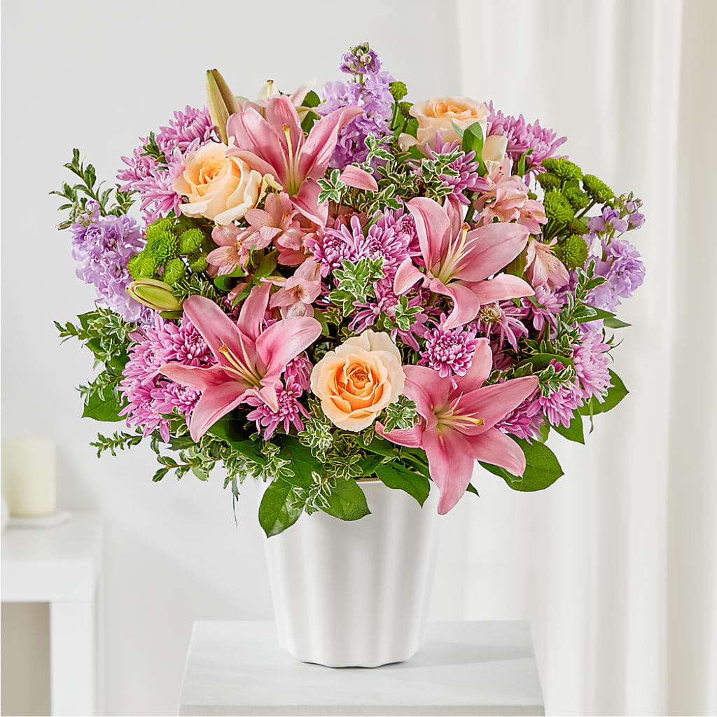 Supportive Embrace Tabletop Basket – KATHY'S FLOWERS, Adair OK