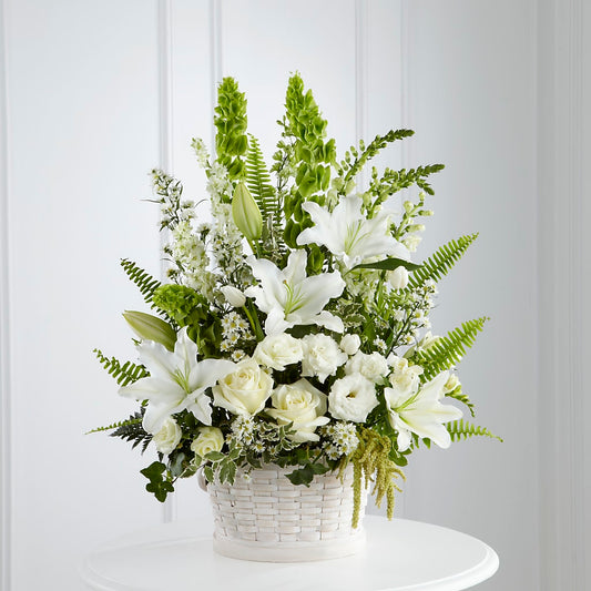 In Our Thoughts Arrangement – KATHY'S FLOWERS, Adair OK