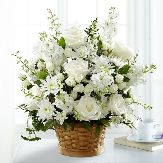 Heartfelt Condolences Arrangement – KATHY'S FLOWERS, Adair OK