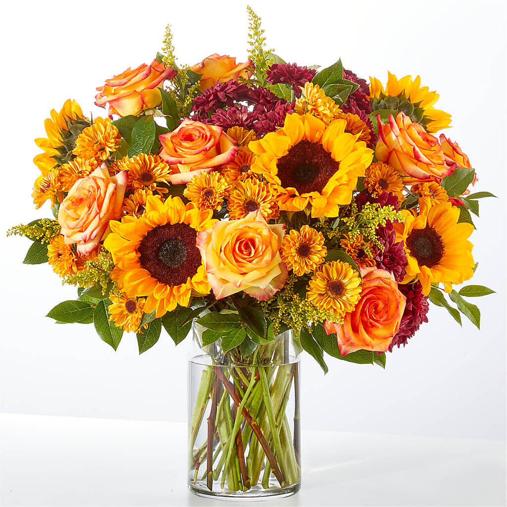 Flannel Scarf Bouquet – KATHY'S FLOWERS, Adair OK