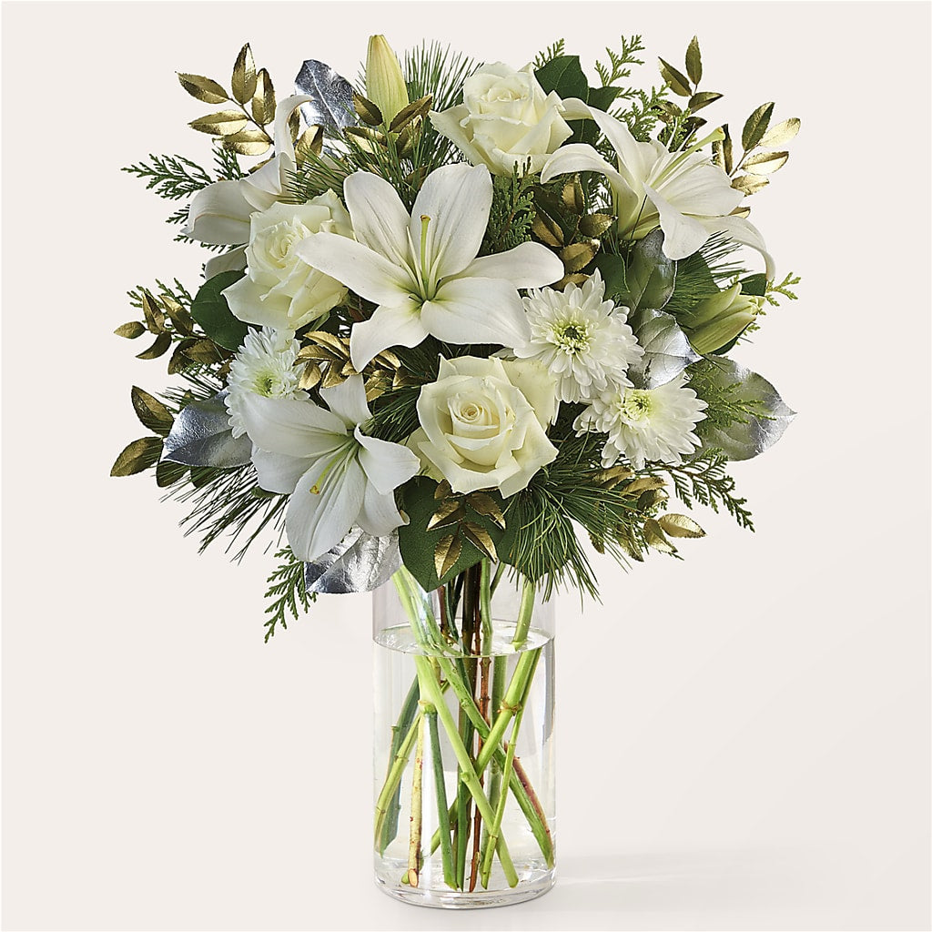 Wintry Mix Bouquet – KATHY'S FLOWERS, Adair OK