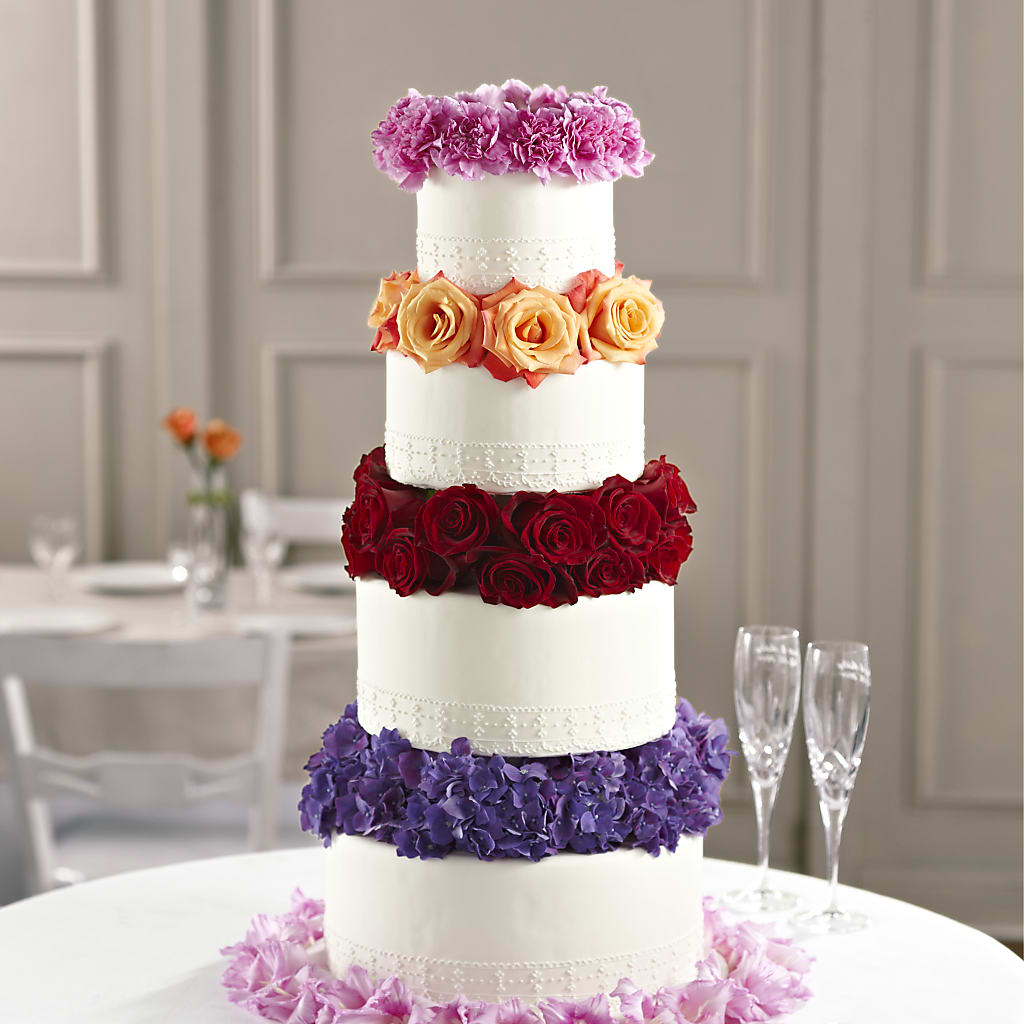 Infinite Love Cake Décor – KATHY'S FLOWERS, Adair OK