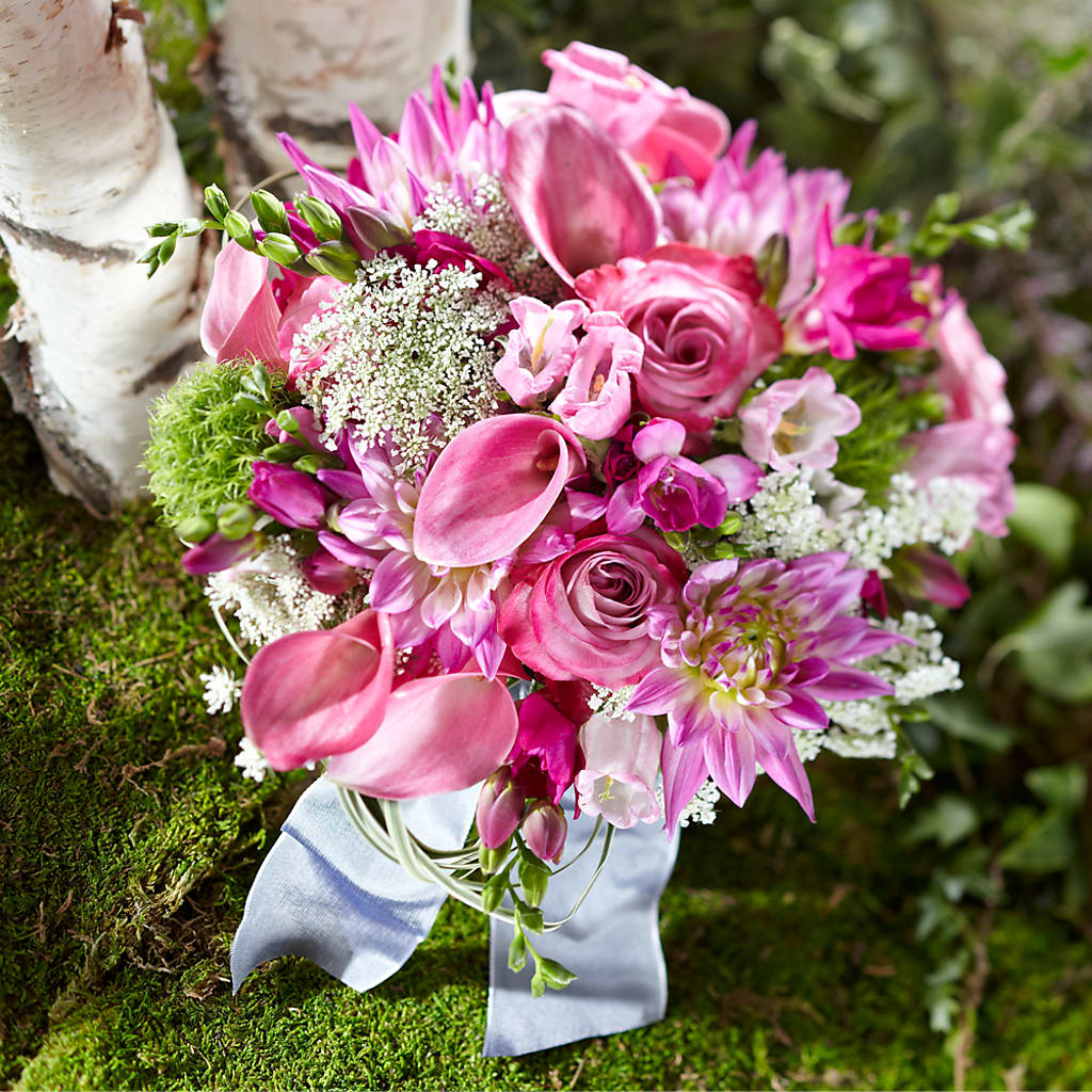 Pink Profusion Bouquet – KATHY'S FLOWERS, Adair OK