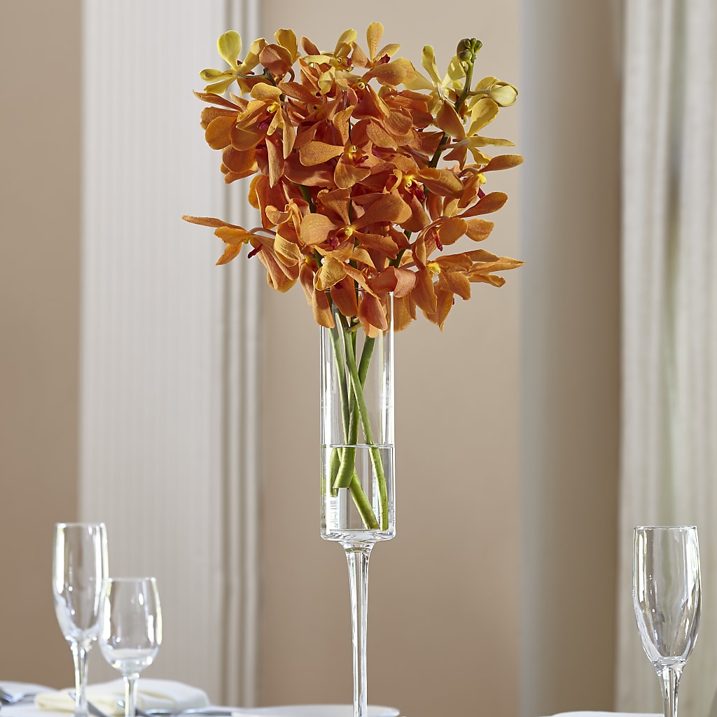 Orange Mokara Bouquet – KATHY'S FLOWERS, Adair OK