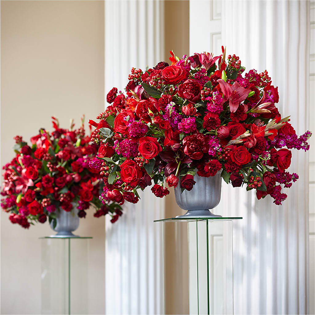 Love & Honor Arrangement – KATHY'S FLOWERS, Adair OK