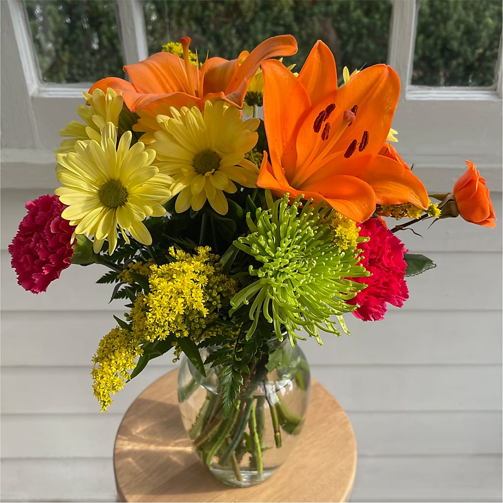 Bold & Bright – A Florist Original – KATHY'S FLOWERS, Adair OK