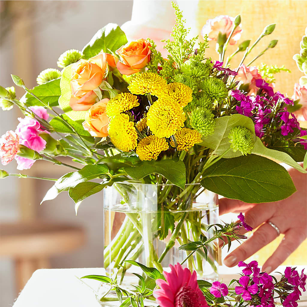 Bold & Bright – A Florist Original – KATHY'S FLOWERS, Adair OK