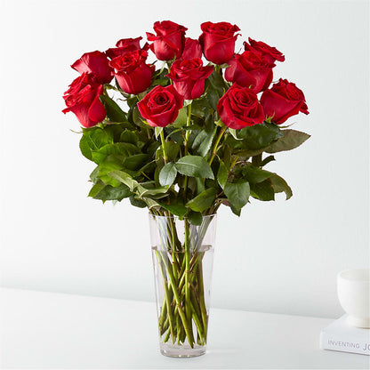 Long Stem Red Rose Bouquet – KATHY'S FLOWERS, Adair OK