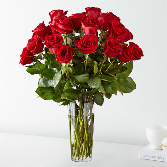 Long Stem Red Rose Bouquet – KATHY'S FLOWERS, Adair OK