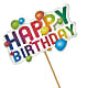 Happy Birthday Pick – KATHY'S FLOWERS, Adair OK