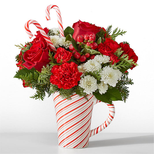 Peppermint Swirl Mug – KATHY'S FLOWERS, Adair OK