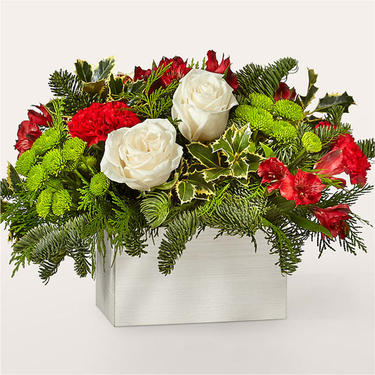 Snow What Fun Bouquet – KATHY'S FLOWERS, Adair OK