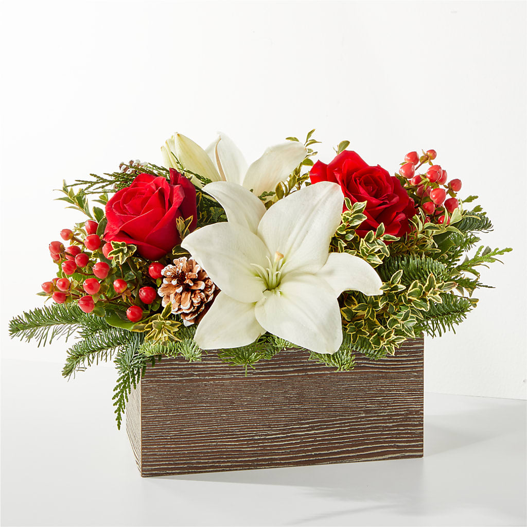 Snowy Wonderland Bouquet – KATHY'S FLOWERS, Adair OK