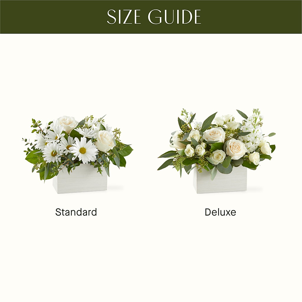 Fresh Linen Box Bouquet – KATHY'S FLOWERS, Adair OK