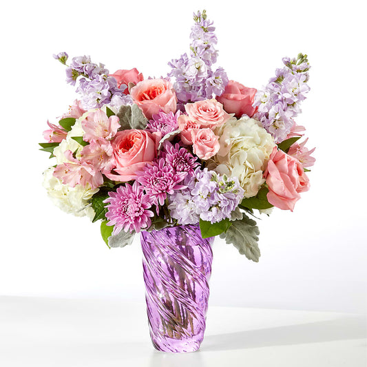 Silver Lining Bouquet – KATHY'S FLOWERS, Adair OK