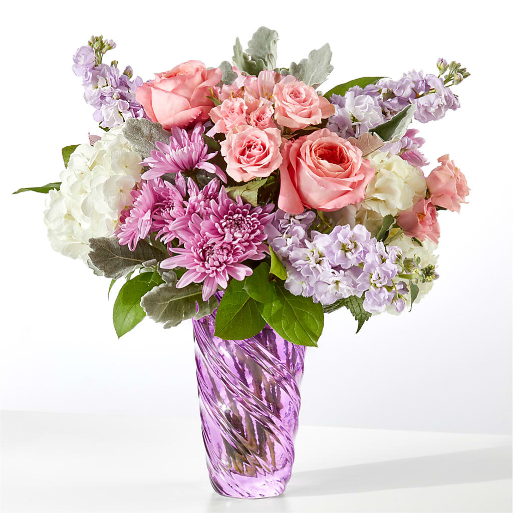 Silver Lining Bouquet – KATHY'S FLOWERS, Adair OK