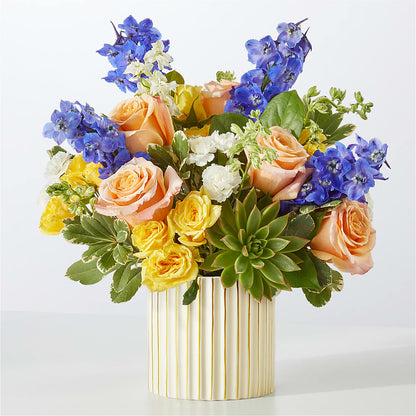 Cobalt Reverie Bouquet – KATHY'S FLOWERS, Adair OK