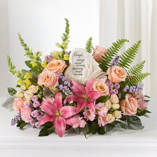 Gentle Light Arrangement – KATHY'S FLOWERS, Adair OK