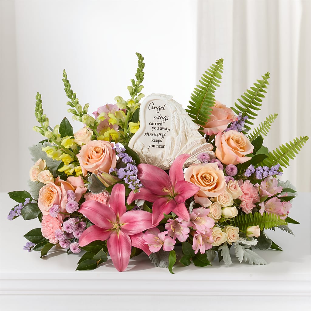 Gentle Light Arrangement – KATHY'S FLOWERS, Adair OK