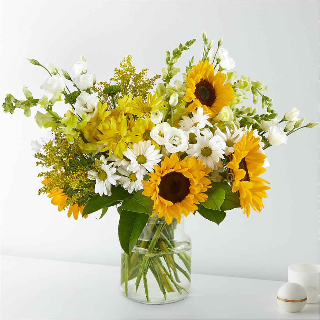 Hello Sunshine Bouquet – KATHY'S FLOWERS, Adair OK
