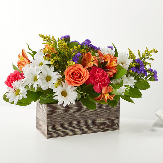 Oopsie Daisy Box Bouquet – KATHY'S FLOWERS, Adair OK
