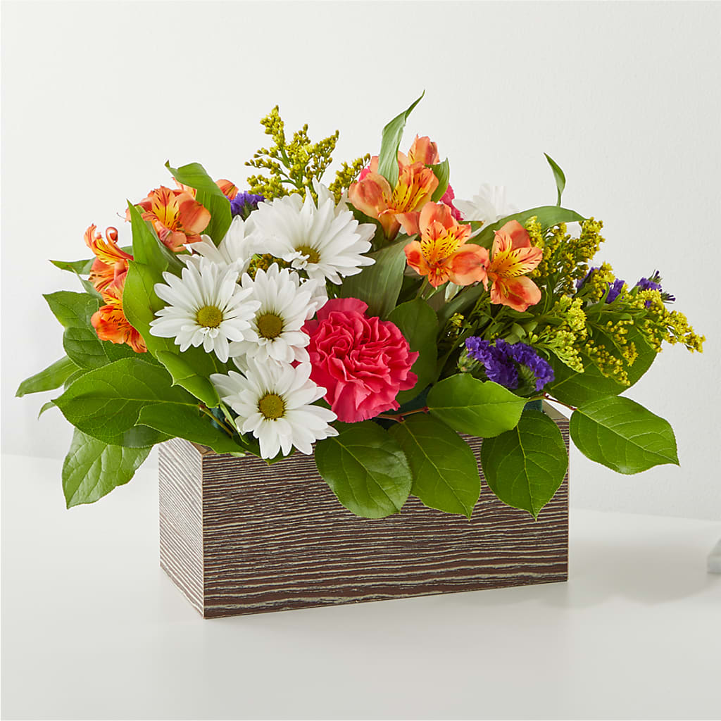Oopsie Daisy Box Bouquet – KATHY'S FLOWERS, Adair OK
