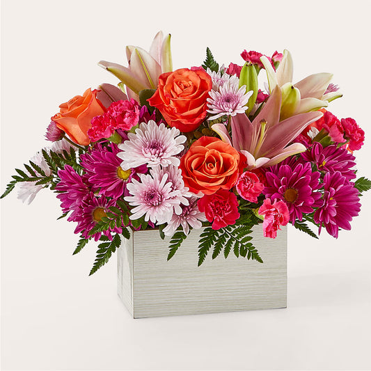 Light of My Life Box Bouquet – KATHY'S FLOWERS, Adair OK