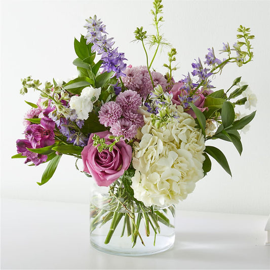 Violet Caress Bouquet – KATHY'S FLOWERS, Adair OK