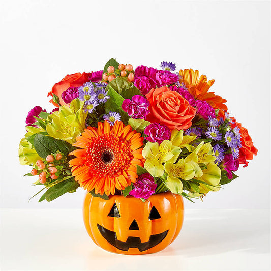 Tricks & Treats Pumpkin – KATHY'S FLOWERS, Adair OK