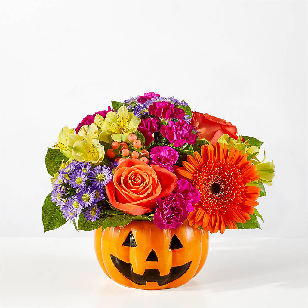 Tricks & Treats Pumpkin – KATHY'S FLOWERS, Adair OK