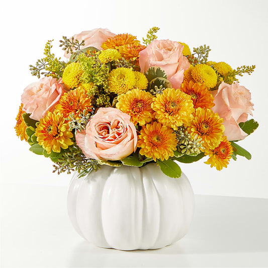 Peachy Pumpkin – KATHY'S FLOWERS, Adair OK