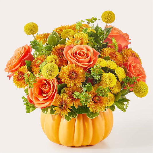 Gourdgeous Pumpkin – KATHY'S FLOWERS, Adair OK