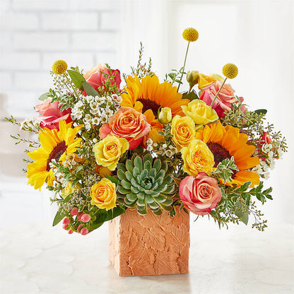 Sunflower Season Bouquet – KATHY'S FLOWERS, Adair OK