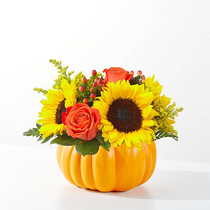 Pick of the Patch Pumpkin Bouquet – KATHY'S FLOWERS, Adair OK