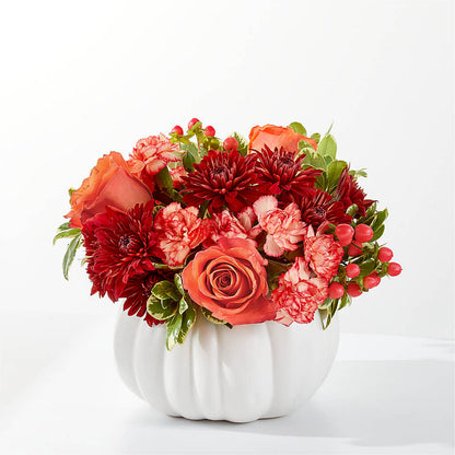 Autumn Air Pumpkin Bouquet – KATHY'S FLOWERS, Adair OK