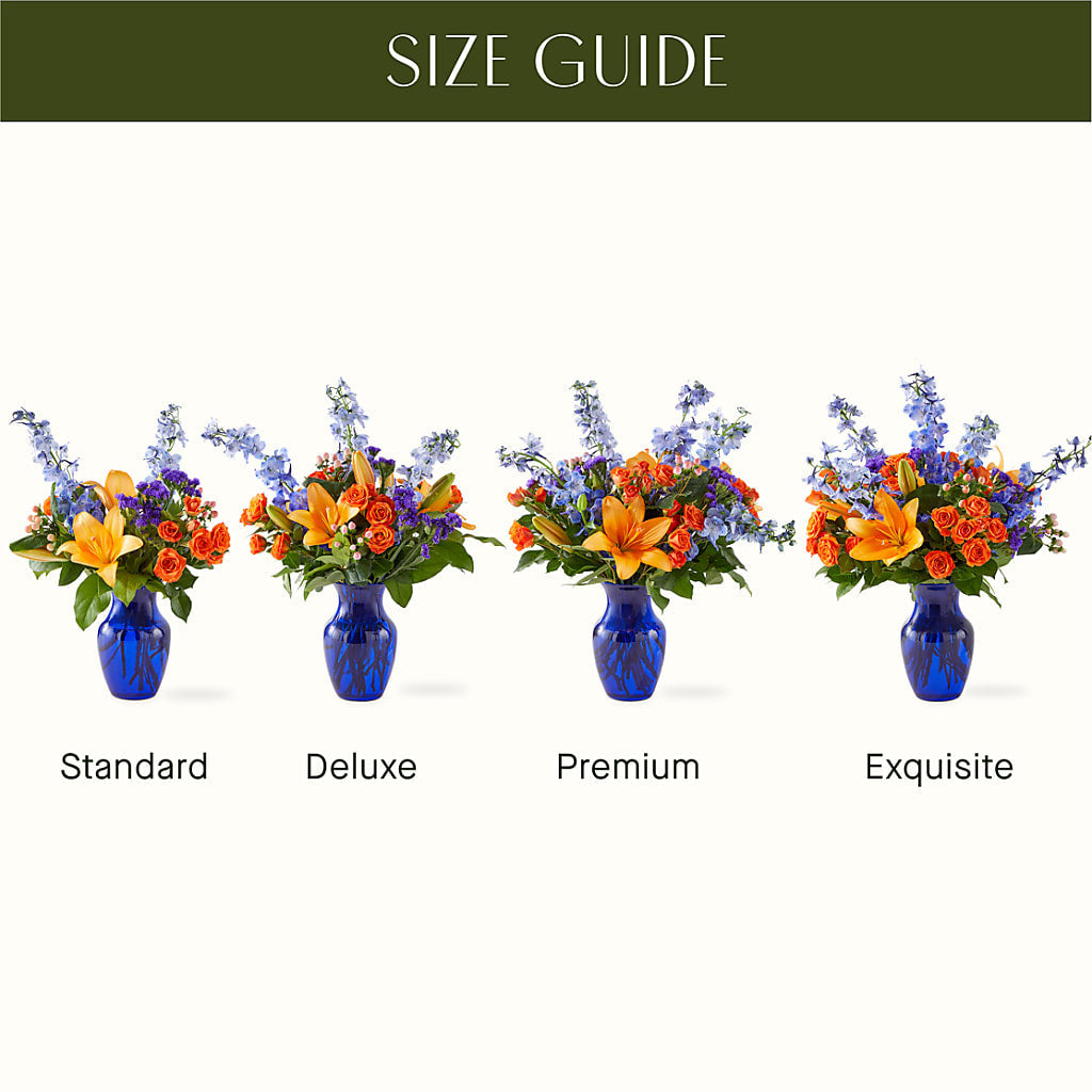 Radiant Citrus Bouquet – KATHY'S FLOWERS, Adair OK