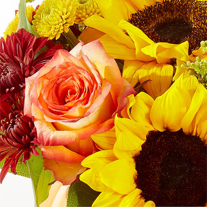 Golden Gourd Pumpkin Bouquet – KATHY'S FLOWERS, Adair OK
