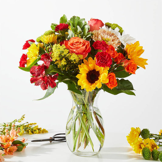 Fall Delight – A Florist Original – KATHY'S FLOWERS, Adair OK