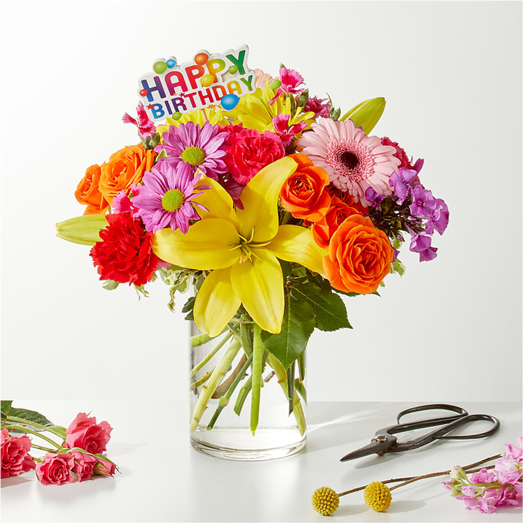 Cue the Confetti - A Florist Original – KATHY'S FLOWERS, Adair OK
