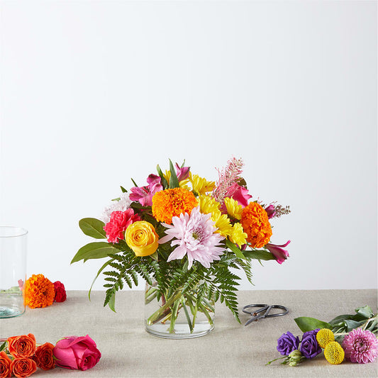 Feast of Color – A Florist Original – KATHY'S FLOWERS, Adair OK