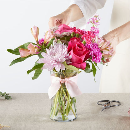 Pink Ribbon - A Florist Original – KATHY'S FLOWERS, Adair OK