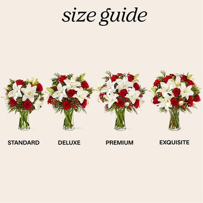 Sparkling Snowflakes Bouquet – KATHY'S FLOWERS, Adair OK